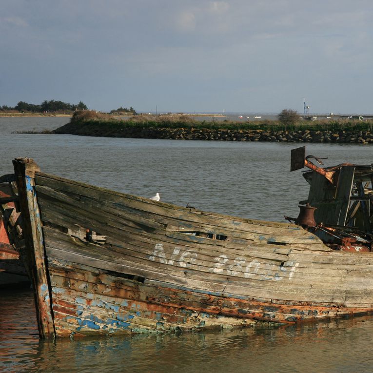 Les bateaux oubliés - Photos Thierry Weber Photographe La Baule Guérande