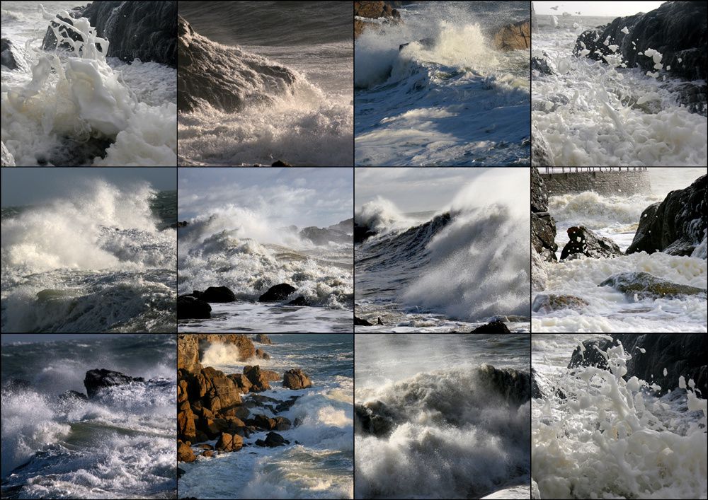 Cartes postales et montages photos de Bretagne - Photos Thierry Weber Photographe de Mer