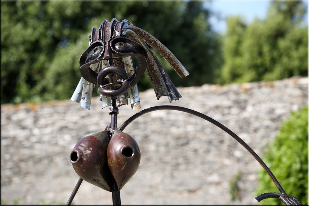 Les Sculptures de Christian Champin - Mètalo-déchéticien à Paimboeuf 2011