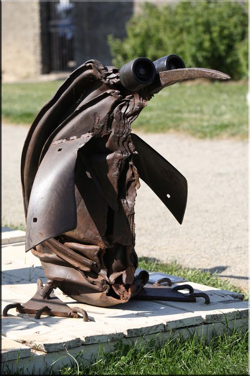 Les Sculptures de Christian Champin - Mètalo-déchéticien à Paimboeuf 2011