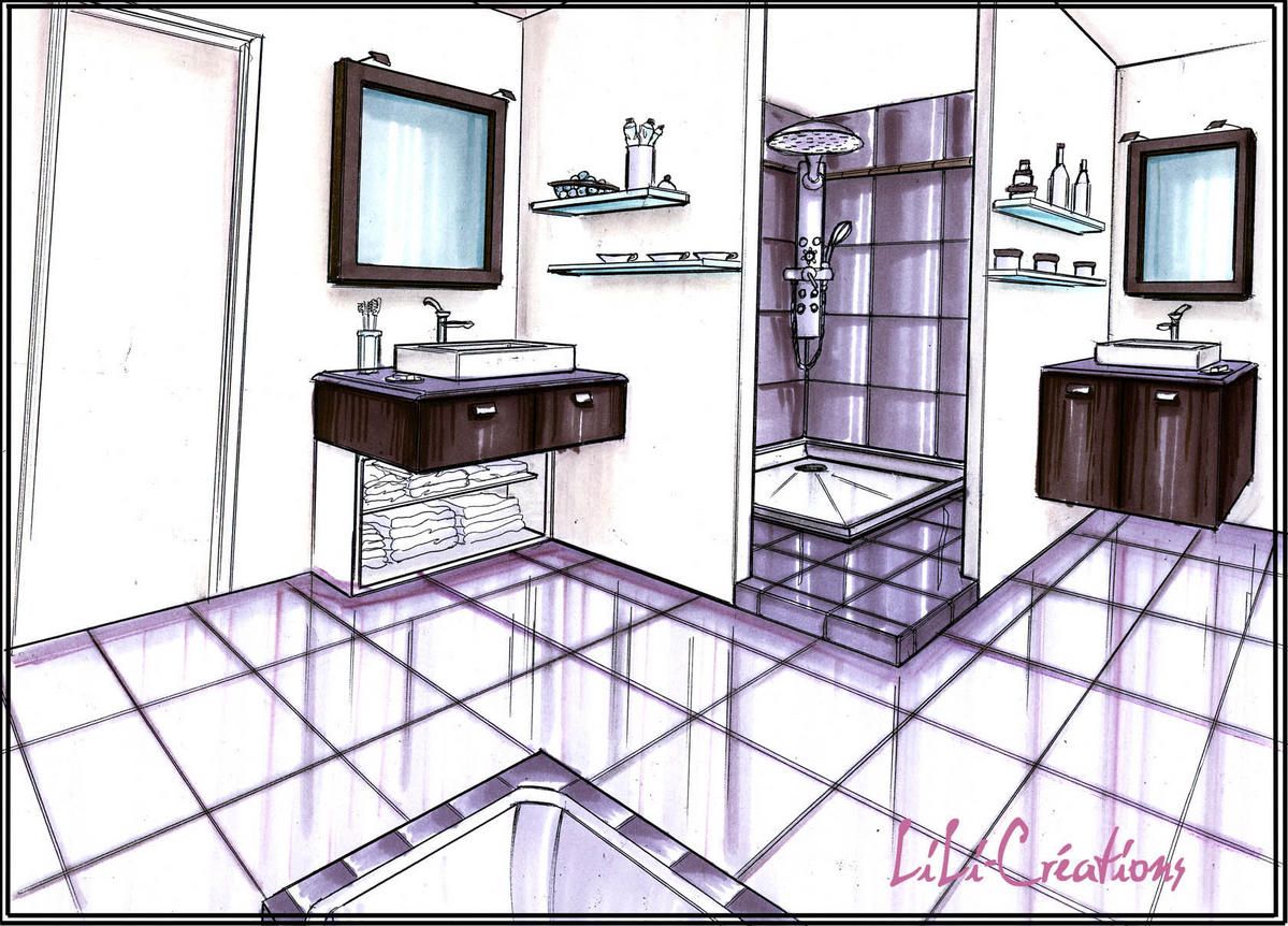 Dessin Salle De Bain 3d Dessin Salle De Bain 3d