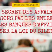 LOI SECRET DES AFFAIRES #StopSecretdAffaires