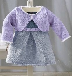 comment tricoter une robe pour bebe