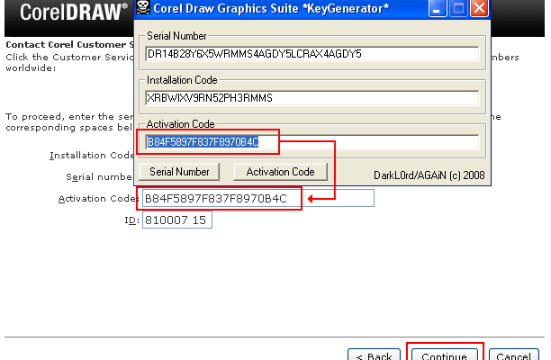 serial number corel draw x6 graphic suite