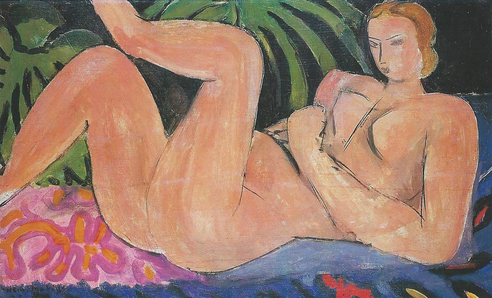 Nu au talon sur le genou, Matisse, 1936